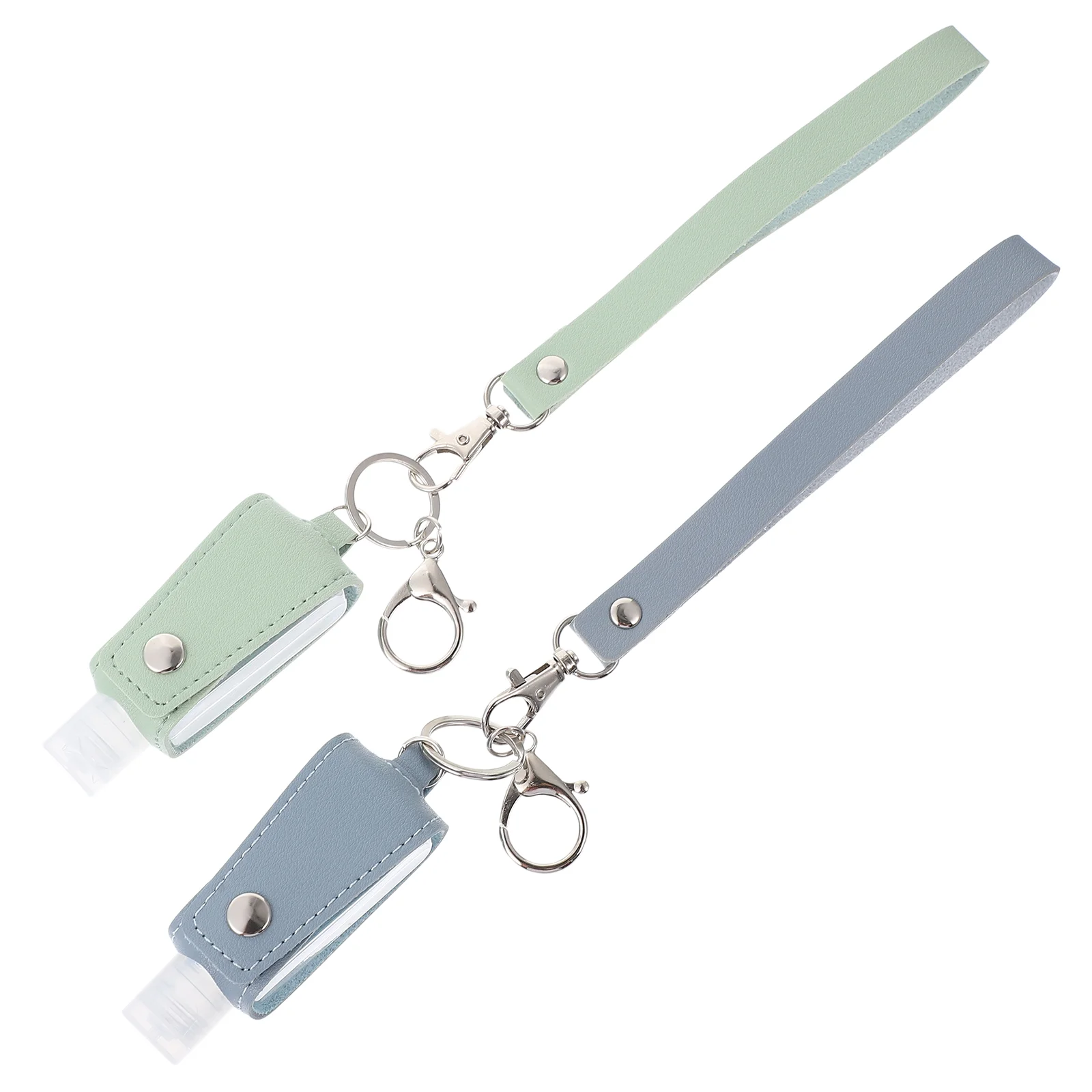 

2 Pcs Little Bottle Hand Bottle Cover Hand Perfume Sanitizing Spray Little Subpackaging Bottles Key Fob Lotion