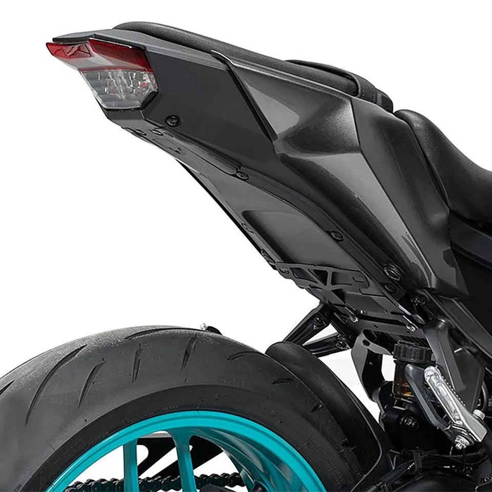 バイク登録プレートホルダー テール Tidy フェンダーエリミネーターナンバープレートホルダーフレームブラケット MT-09 MT0 バイク  ナンバープレート ホルダー テール Tidy フェンダーエリミネーター のために MT-09 FZ-09 2014 2015 バイク ナンバーステー  の ために ... オートバイライセンスナンバープレートフレームホルダー オートバイリアテール Tidy のために MT-09 FZ09 2021-20