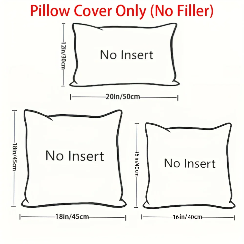 Halloween-Themed Adorable Ghost Pillow Cover with Zipper,Perfect for Seasonal Decor and Gifts, Seasonal Home Decor