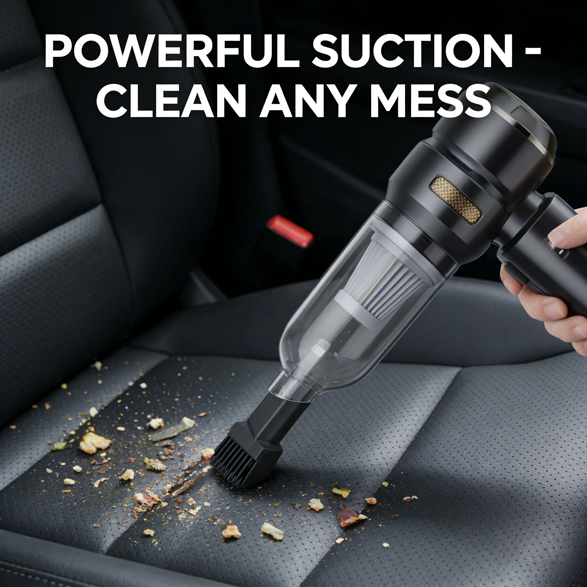 2026 New Car Vacuum Cleaner Strong Suction Cordless Wireless Cleaner Portable HandHeld Vacuum Cleaner Cleaning Machine 4