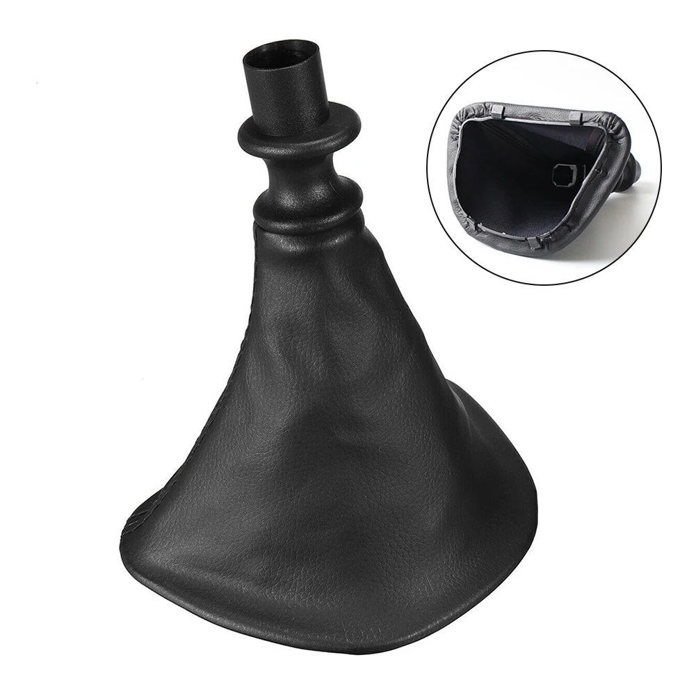 

Shift Knob Cover Gaitor Boot Cover 19cm Accessories Black Gear Shift Parts Replacement For Mercedes Vito W639 03-10