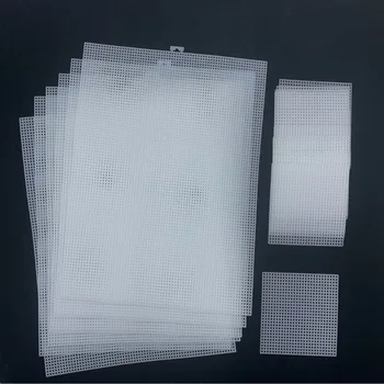 28x21 cm Punto Croce Tela Griglia Fatta A Mano Quadrato Ricamo Tessuto Tela Griglia Conveniente 14CT Tessuto di Tela di Plastica Delle Donne