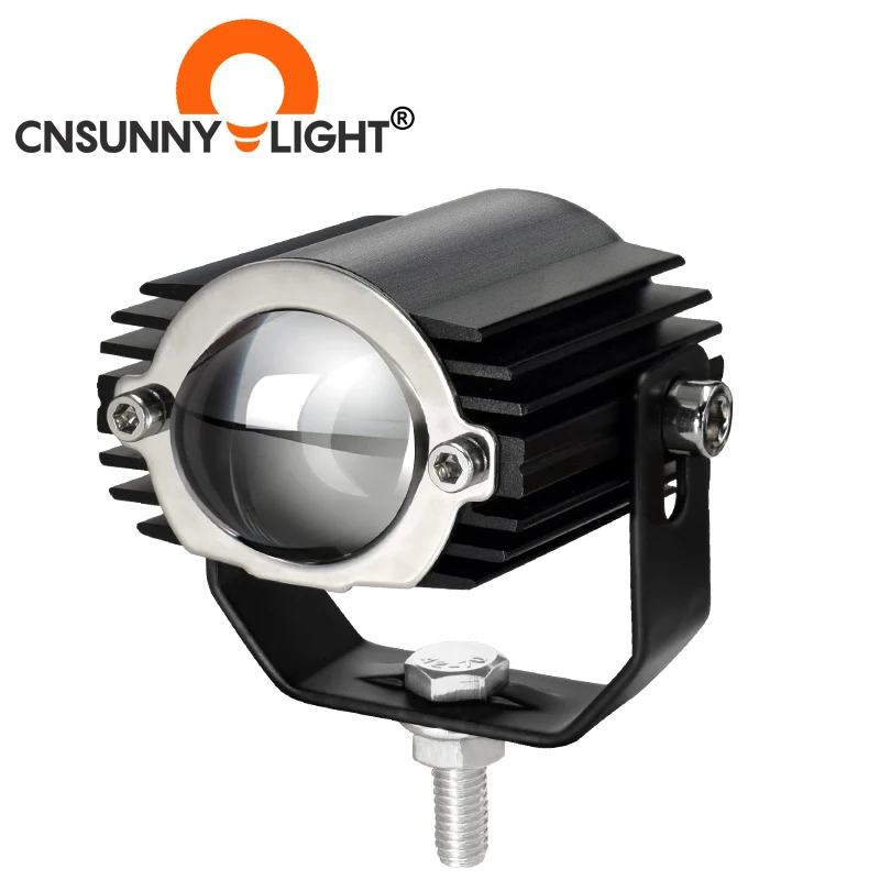 LX19D Motorcycle LED Fog Spot Lights Foglamp 3000K 6000K Projector
