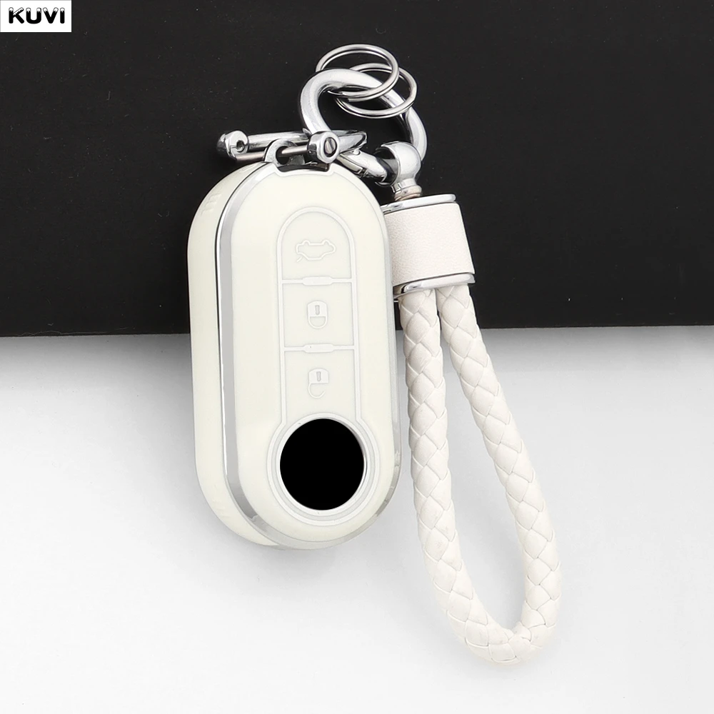Premium TPU Folding Car Key Case Cover Shell