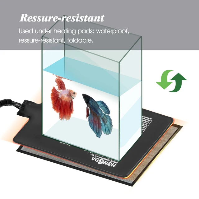 6 Size Reptile Heating Mat Reflective Membrane Waterproof Aluminum Made for Zoo Pet Aquarium Warm Insulation Pad Reflective Film 5