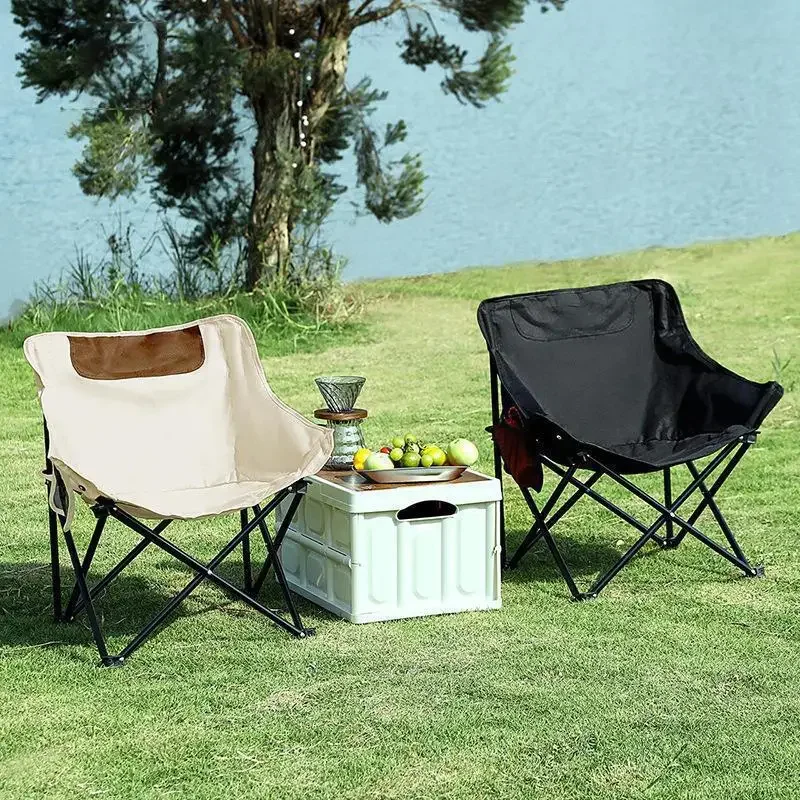 Folding Chair Outdoor Folding Chair Portable Folding Moon Chair Picnic Desk Chaise Lounge Camping Small Stool Mats Fishing Desk