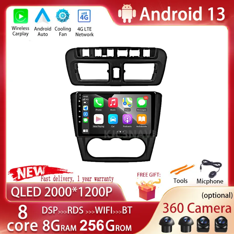 

DSP HeadUnit Navigation System For Changan Ruixing M80 / M60 Android 13 Car GPS Multimedia Radio Navi Player