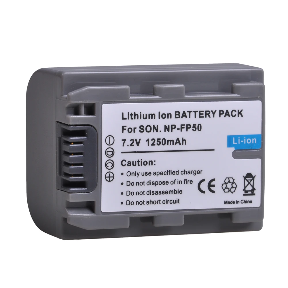 Фото Фонарь с аккумулятором NP FP50 NPFP50 для Sony №3