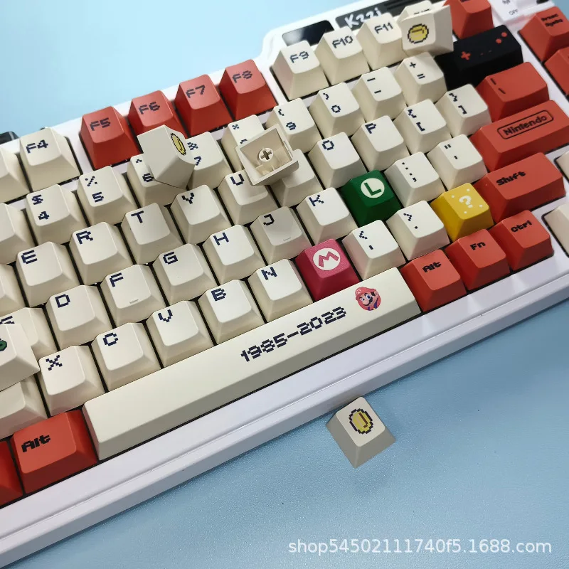 スーパーマリオブラザーズアニメキーボードキャップ,メカニカル