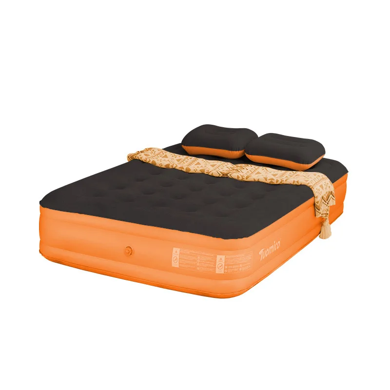 

Increase Height Inflatable Mattress Outdoor Camping Fully Automatic Elevated Air Cushion Folding Moisture-proof Laying Bed