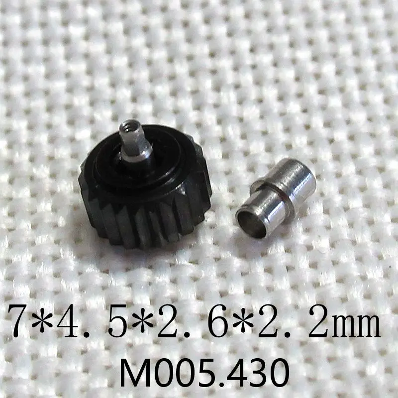 Mido 헬멧맨용 시계 크라운, 고품질 스테인리스 스틸 크라운, M005.430, M005.614, M005.830 시계 액세서리, 1 개, 2 개