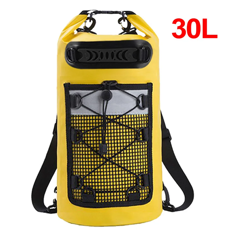 8L 40L 70L Borsa di stoccaggio impermeabile Borse da trasporto da viaggio all'aperto per la nautica Kayak Canoa Borsa galleggiante a sacco asciutto portatile  15