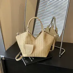 Chic Women's Spring Fashion PU Bucket Bag (YELLOW)