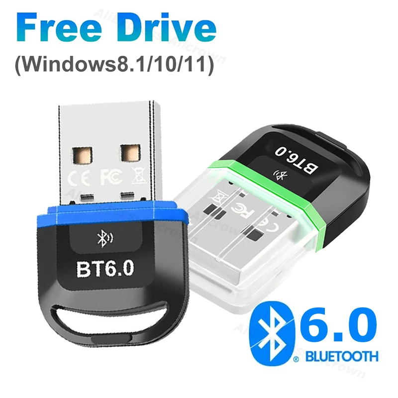 Enhanced Wireless Audio Transmitter and Receiver USB Dongle