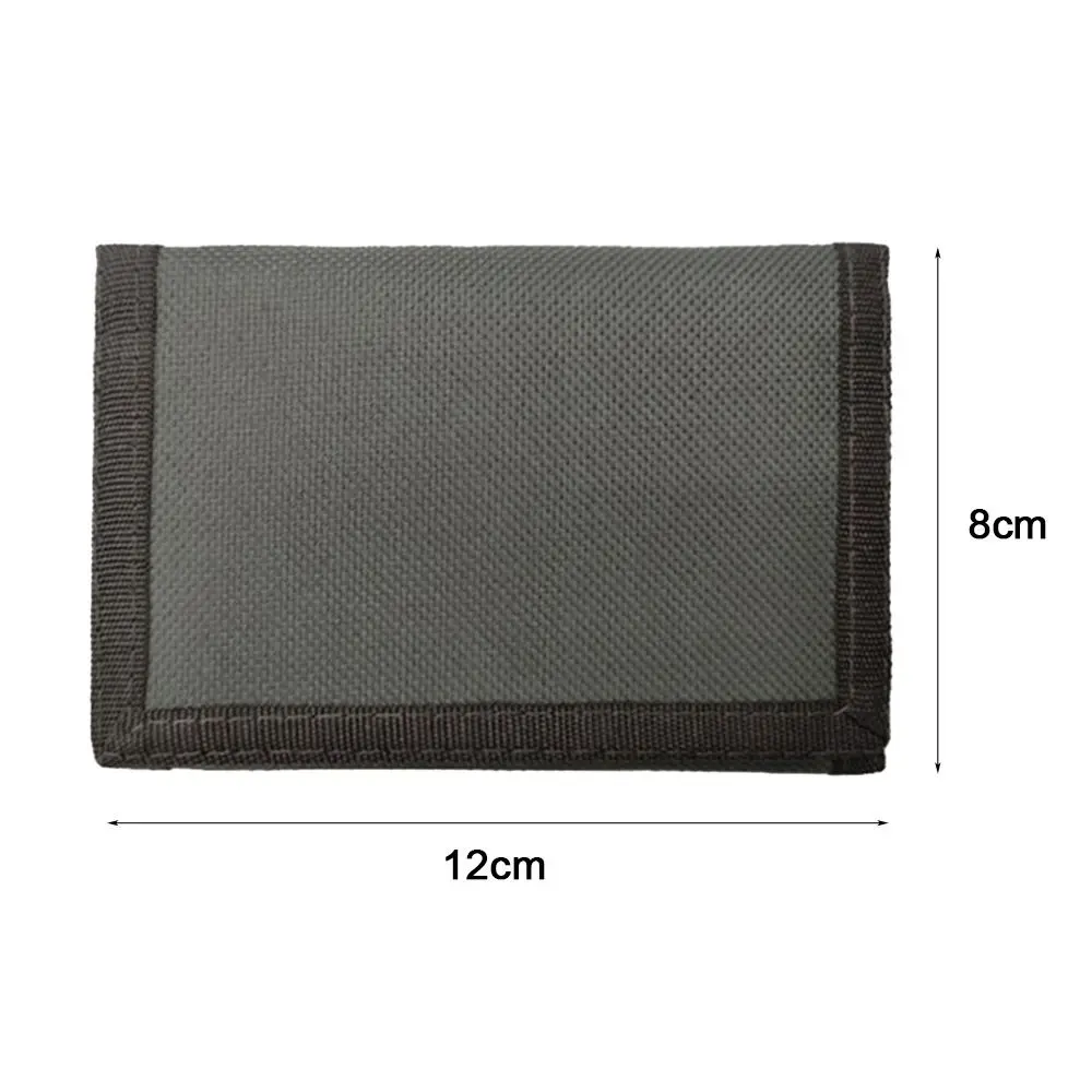 Synthetic Leather Wallet Wallets Slim Trifold Sports With Zipper 1PC
