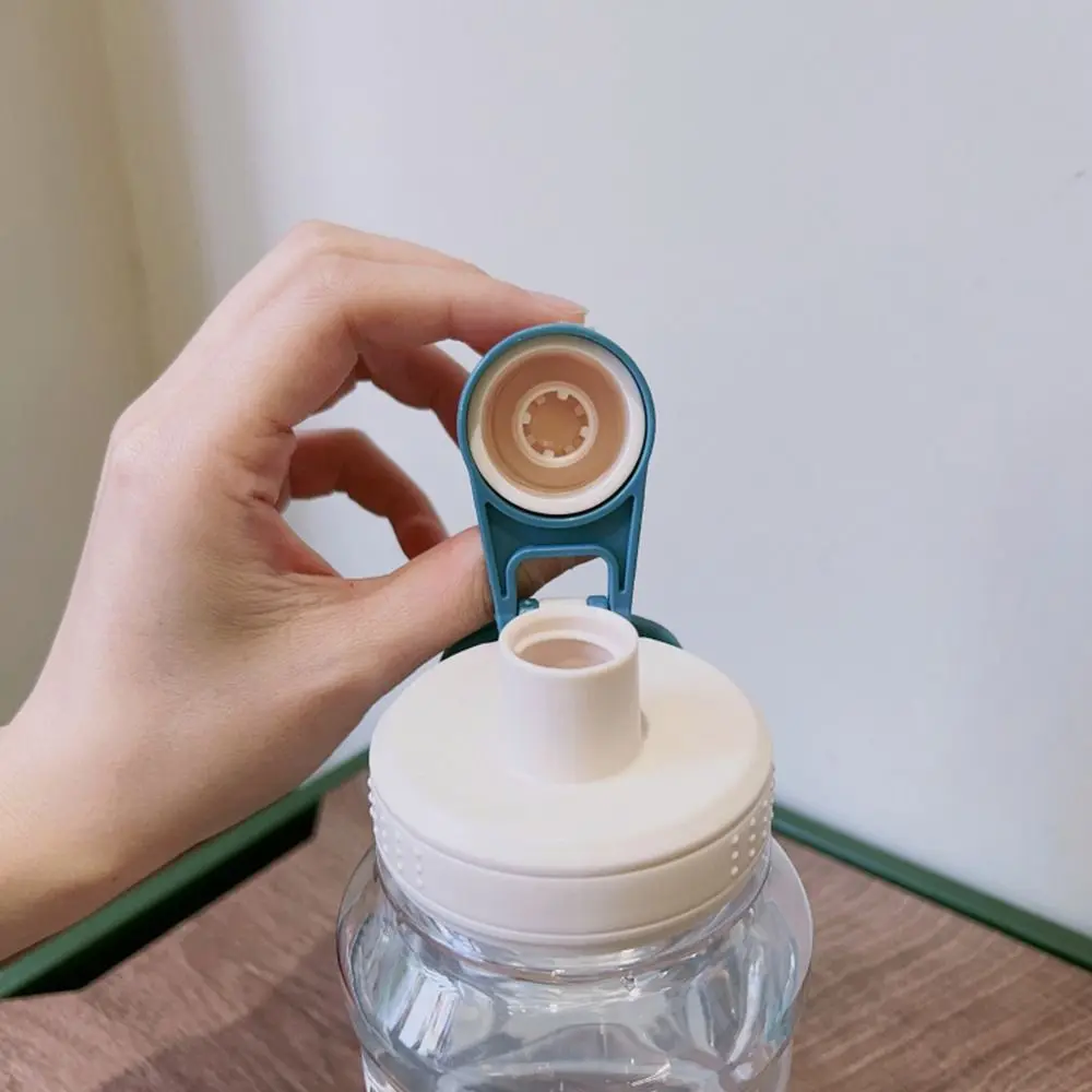 Plastic Sport Bottle Fitness Water Bottle Leakproof Water Bottle 600ml/800ml/1000ml High Temperature Resistant Water Cup Summer