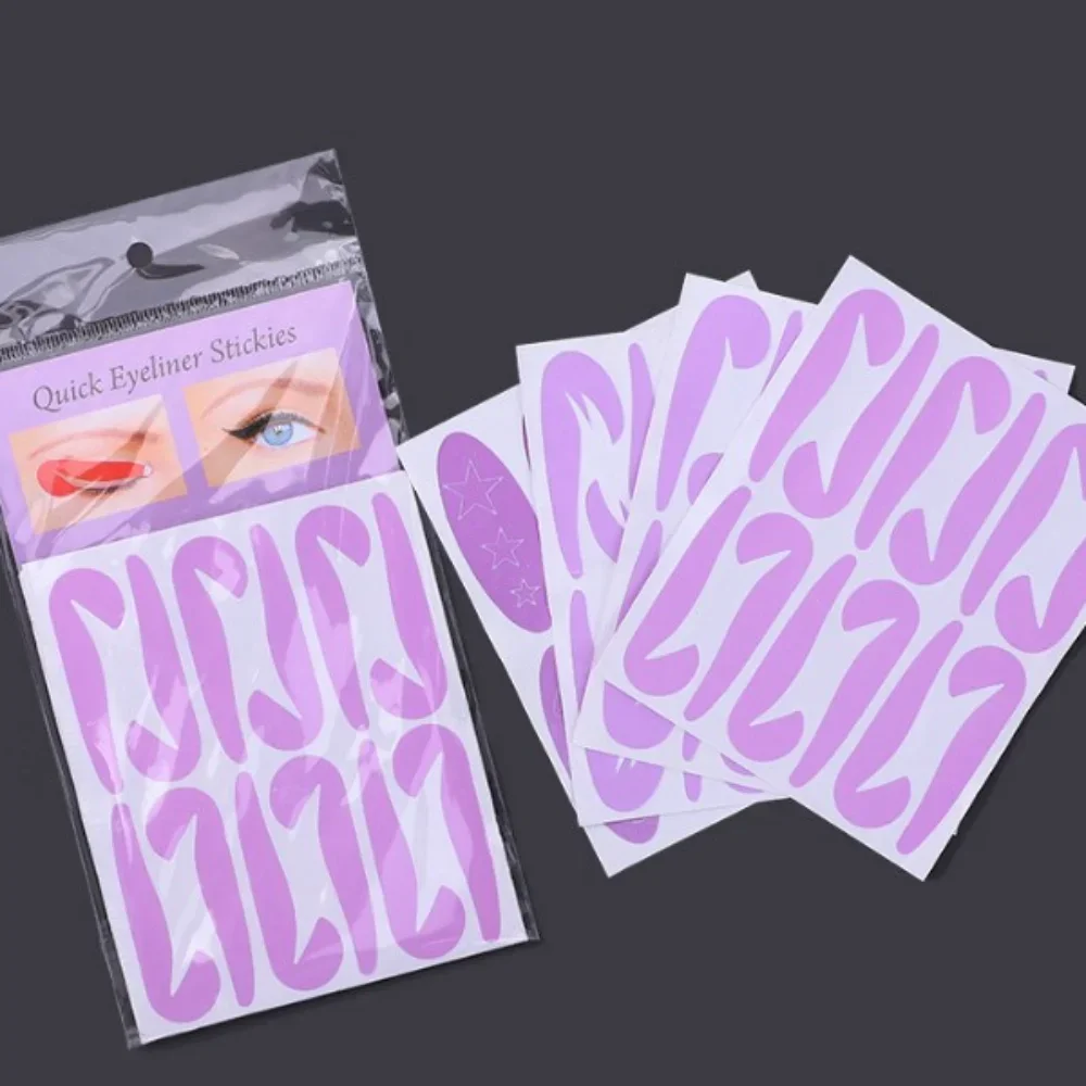 Description Picture 6 of item4pcs/set Eyeliner Template Eye Makeup Stencil Eyebrows Eye Shadow Makeup Template Accessories Styling Drawing Guide Shaping Tool