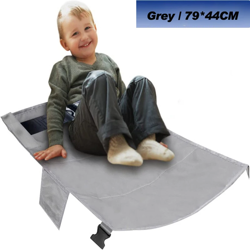 Estensore Sedile Aereo Per Bambini - Poggiapiedi Portatile E Letto Con Tasche Laterali