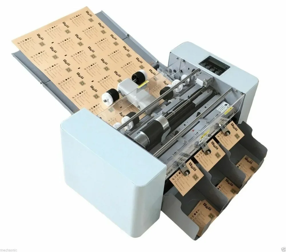 Full-auto A3 Card Cutter, Name Card Slitter, Business Card Cutting Machine 220V High quality NE