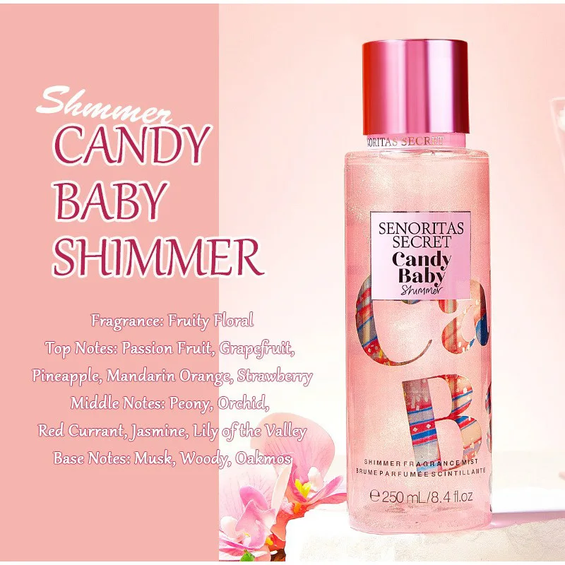 Women's Gilded Secret Perfume Floral Fresh Light Fragrance Victoria Quicksand Body Spray Large Bottle Charming Vitality Perfume