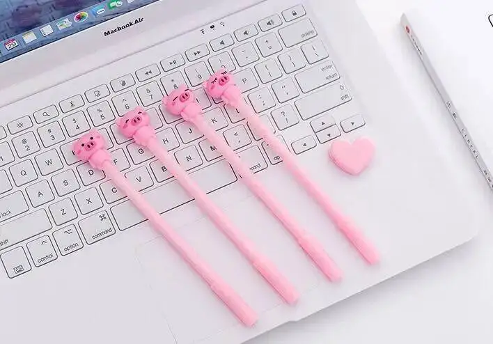 1-teiliger Lytwtw's Kawaii süßer rosa Kawaii Schwein Gelstift Mode Schule Bürobedarf Studenten Geschenk Auszeichnungen Zubehör Briefpapier – Detail 16
