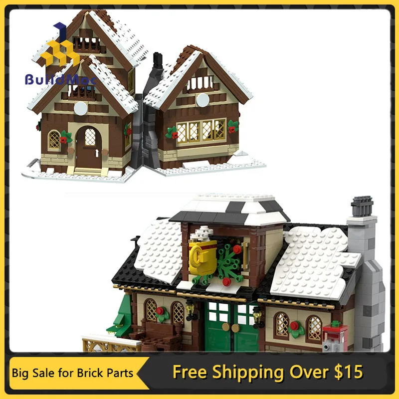 Moc conjunto de bloco de montagem de placas medieval, estilo retrô, urbana,  pub, montar, arquitetura, casa, brinquedo de jogo para crianças - AliExpress