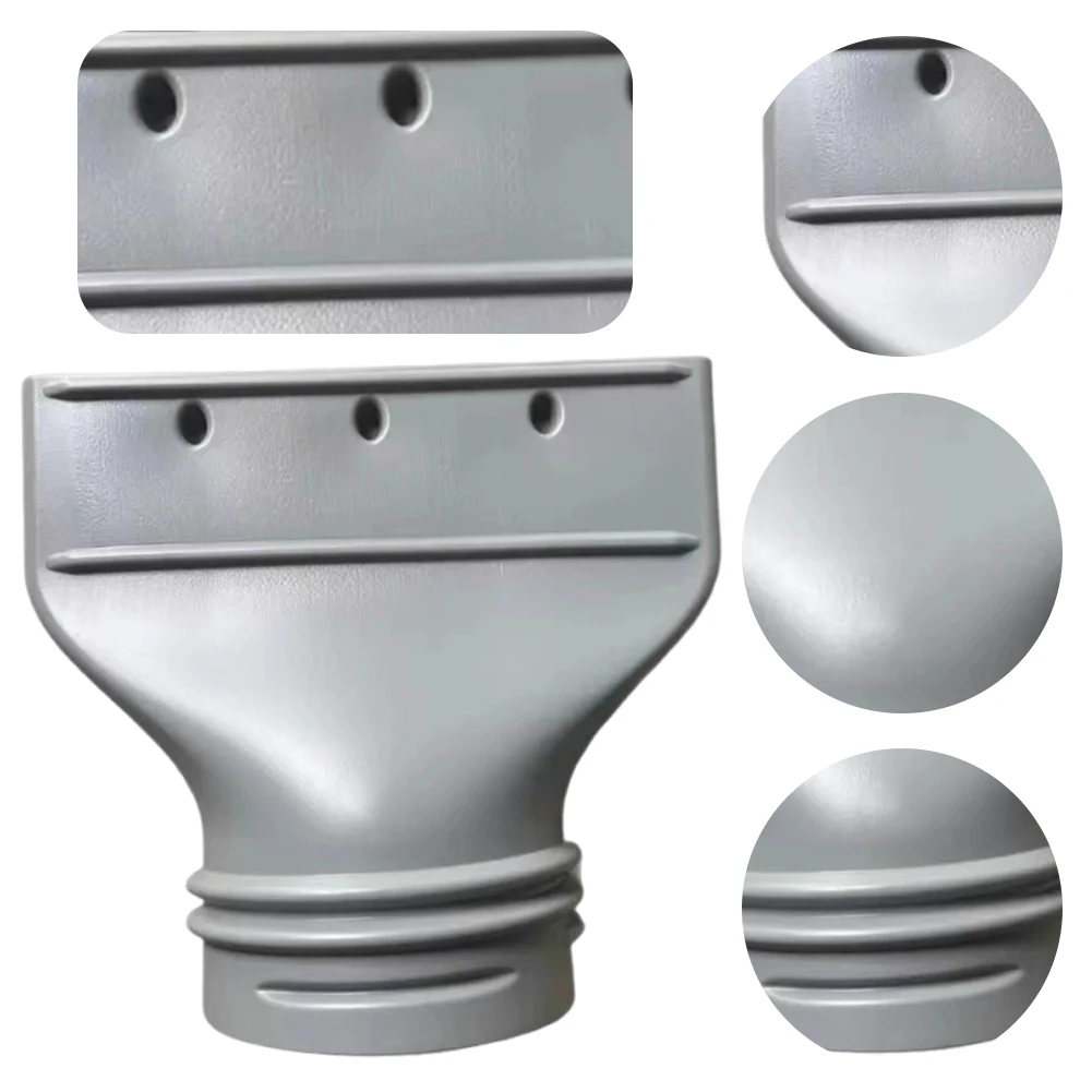 Universal Flat Air Conditioning Exhaust Hose Connector for Efficient Ventilation Systems