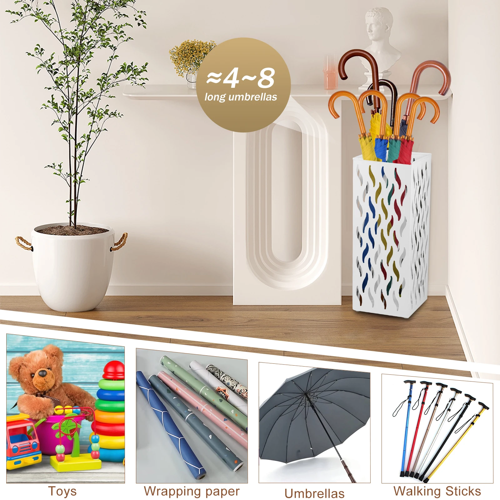 Umbrella Holder Stands Keep Your Floors Dry and Tidy With Our Indoor Umbrella Stand Stylish Rack Convenient