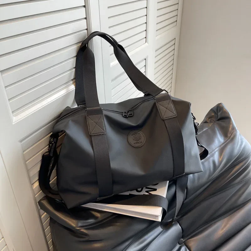Travel Totes Bag Men's Handbag Large Capacity Travel Luggage handbag Yoga Exercise Oxford Cloth Waterproof Fitness Bag 5