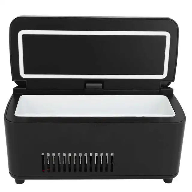 Caja enfriadora de insulina portátil, Mini refrigerador eléctrico, caja de  almacenamiento para tabletas de farmacia, organizador de medicamentos -  AliExpress