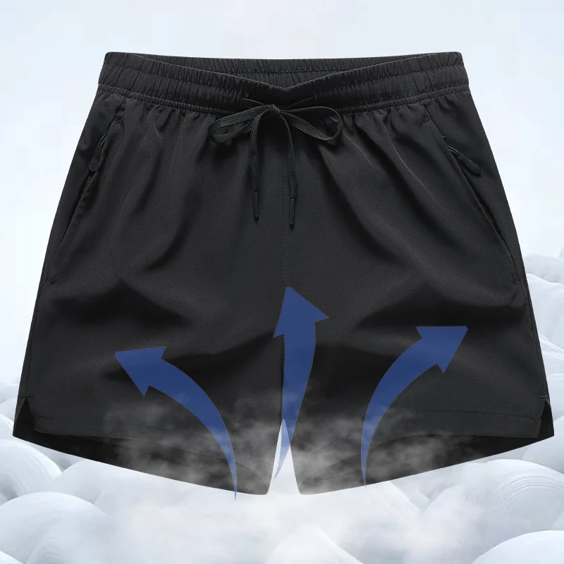Summer Men's 3/4 Shorts Thin Comfortable Breathable Sweat-absorbing Quick Drying Sports Fitness Shorts Running Shorts Sports Shorts Sport Shorts