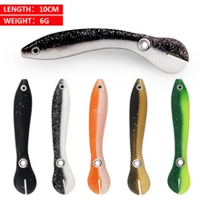 

10cm/6g Fishing Lure Loach Soft Bait Artificial Swim Sinking Jerkbait Split Tail Tackle Loach Bait Winter Fishing Accessories