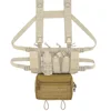 VULPO Tactical Sack Pouch Sub Abdominal Drop Down Belly Utility Bag For D3 Chest Rig MK3 Vest Hunting Accessories Bag 5