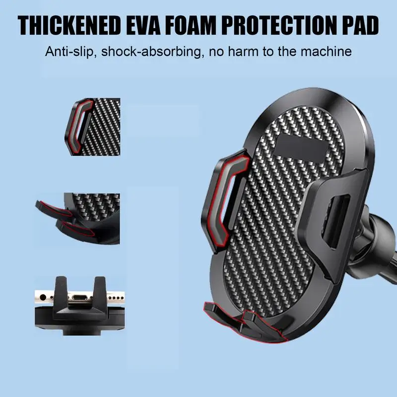 Vacuum Suction Phone Holder Vacuum Mount Phone Holder Multifunctional Cradle Grip For Truck Windshield Window Vehicle Navigation