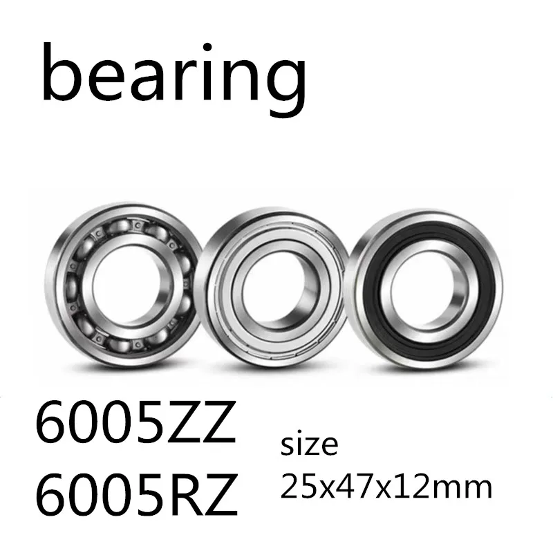 

6005ZZ bearing 25X47X12mm Switches Cutting Machines Food Instruments Food Sterilization Sterilizers Kitchen Knives Machine Vise