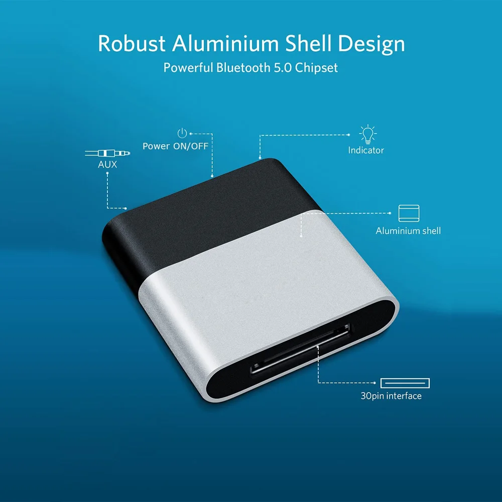 Docklinq pro-Bluetooth 5.0アダプターレシーバー,a2dp,Boseサウンド