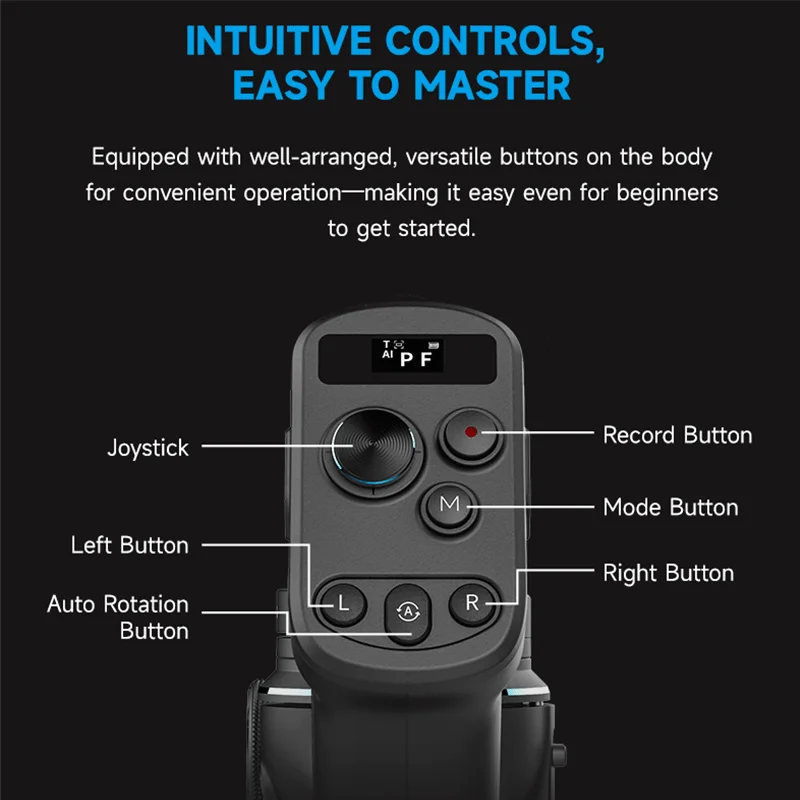 FeiyuTech SCORP-C 2 Gimbal Camera Stabilizer For DSLR&Mirrorless 3.5kg Payload, AI Tracking, Native Vertical Shooting_voghion.com