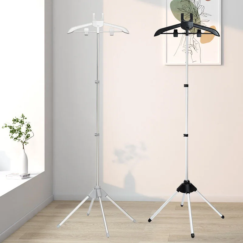 160cm Adjustable Clothes Steamer Rack Telescopic Garment Steamer Racks Foldable Standing Garment Hangers for Steaming Clothes 3