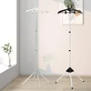 160cm Adjustable Clothes Steamer Rack Telescopic Garment Steamer Racks Foldable Standing Garment Hangers for Steaming Clothes 3