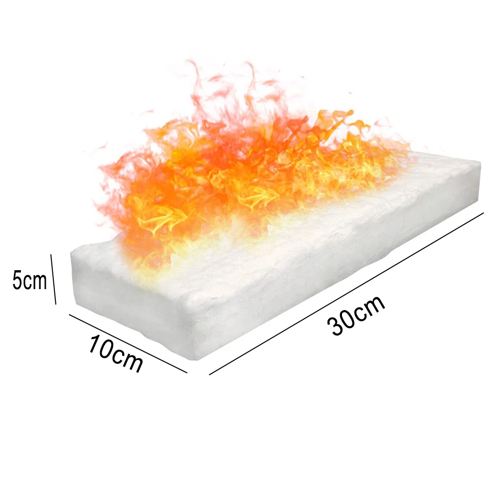Ceramic Fiber Blanket Ceramic Sponge For Bioethanol Fireplace Resistant Insulation Cotton Firplace Firebox Safety Bio Fire 1pcs ceramic insulation blanket ethanol fireplace accessories