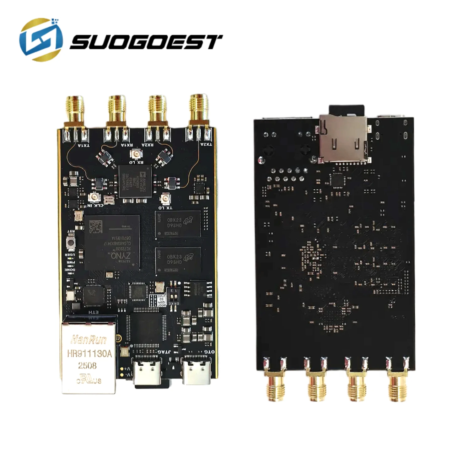 SUOGOEST 70MHz-6GHz SDR Development Board Zynq7020 + AD9363 for