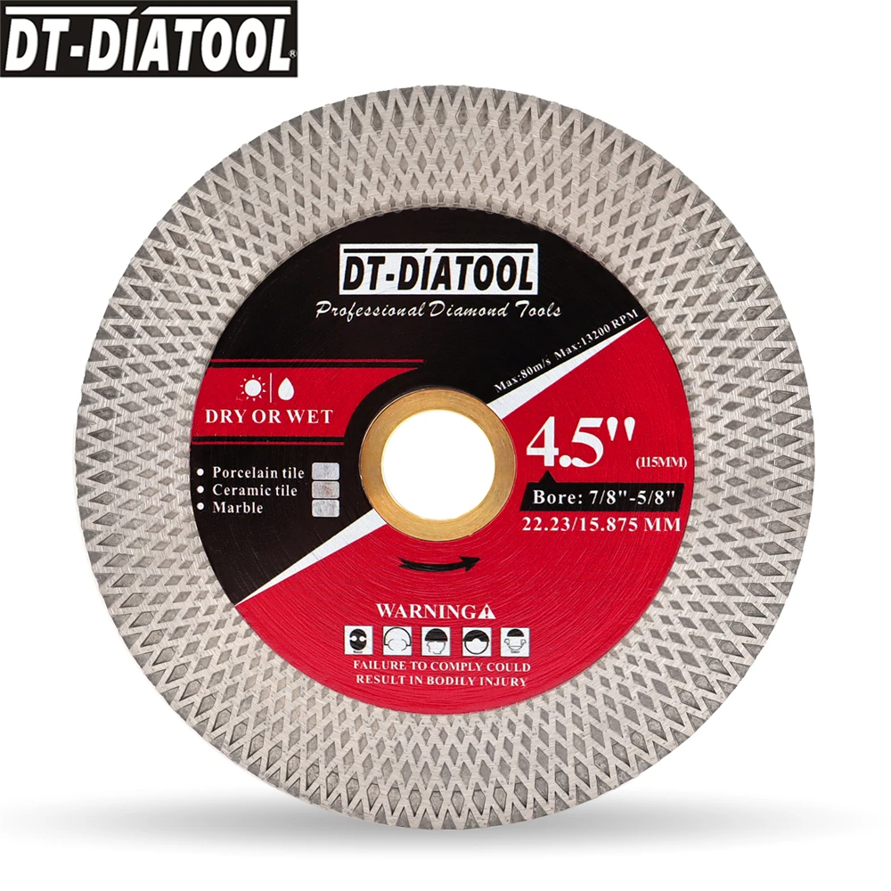DT DIATOOL 115mm Dry Mesh Diamond Cutting Blade 4 5 Ceramic Tile icebreaker-chaussettes-femme-ski-light-otc-alps-3d-flux-green