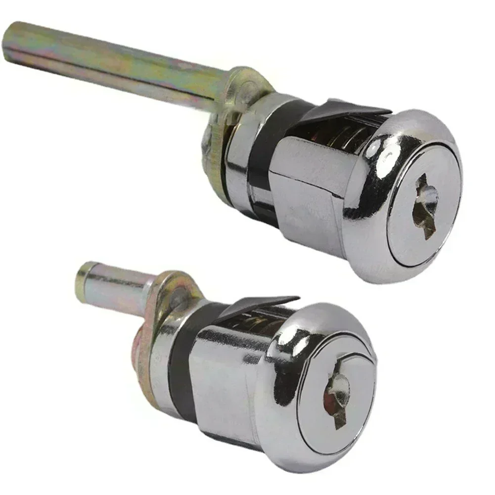【Shop Now and Save】 1pc Lock With 2pcs Keys For Furniture Central Lock Door Lock Rod Metal Cabinet Triple Lock File Cabinet Lock Household Parts.