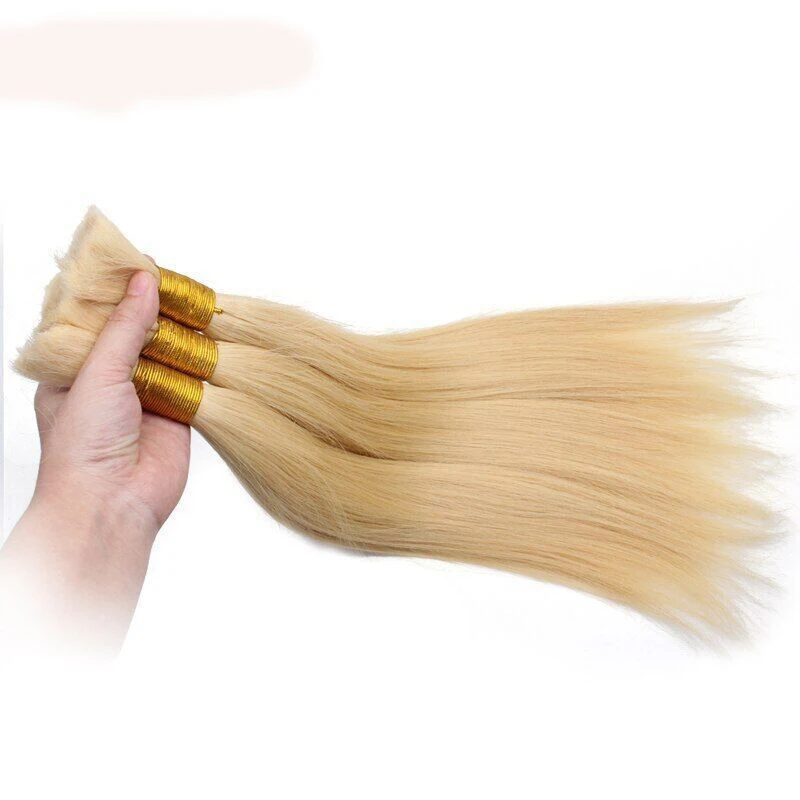 Human Hair Extensions Brazilian Human Hair Bulk 50G for Braiding
