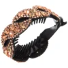 Ponytail Clip Holder for Lady Banana Hair Pins Fashionable Barrettes Thick Clips Fluffy 1