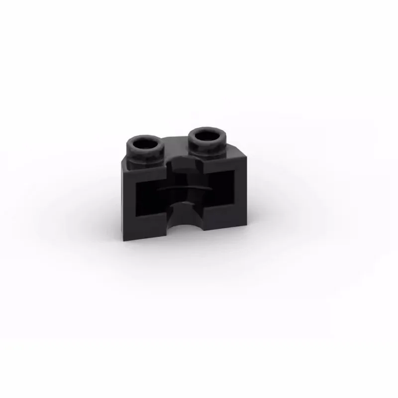 

BuildMoc 10PCS Assembles Particles 68013 Half Cylinder 1 x 2 x 1 Bricks Building Blocks High-Tech Part Toy Children Gift