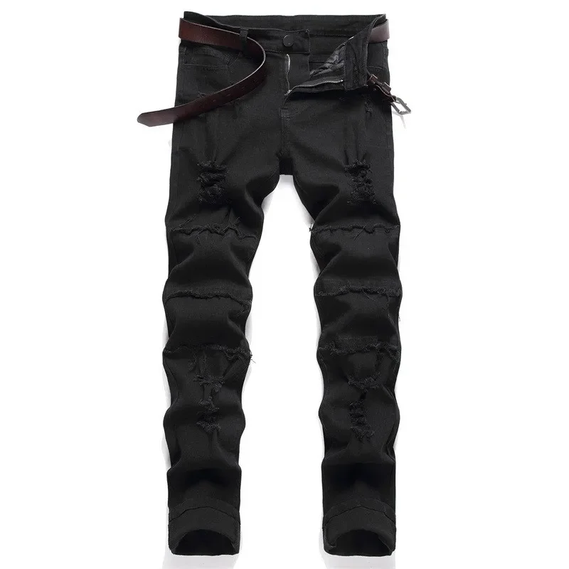 

2023 spring new arrival trousers high quality casual slim fit men,men's fashion Classic pants, mens stretch jeans men KZ15