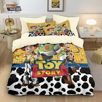 Ensemble de housse de couette pour garçon, 2 pièces, imprimé en 3D, avec fermeture éclair et taies d'oreiller 75*50cm pour adolescents et adultes 4