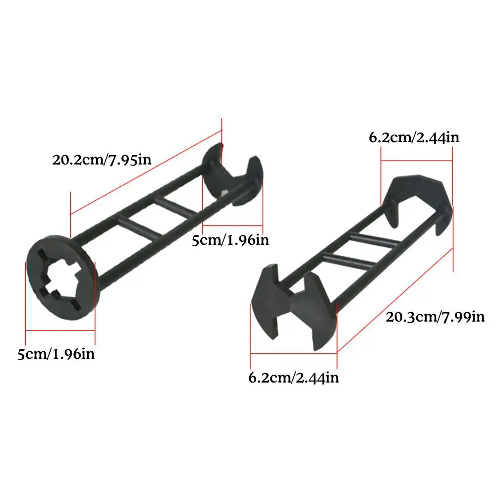 8 In 1 Anti-slip Kitchen Repair Plumbing Tool Flume Wrench Sink Faucet Key Bathr