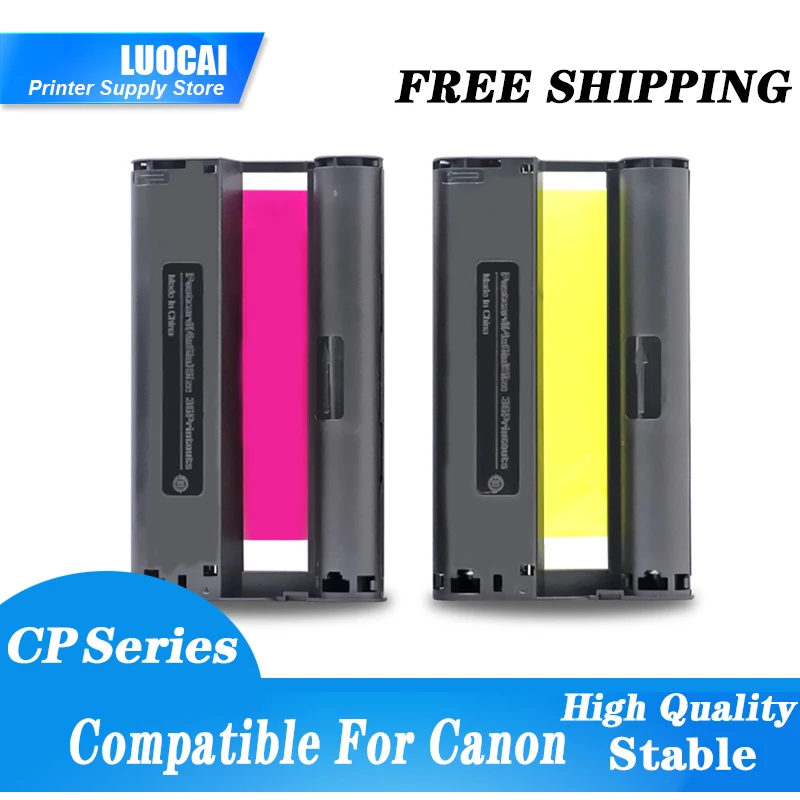 

Color Ink Cartridges Ribbon 6 Inch Compatible For Canon Selphy CP Series CP800 CP810 CP820 CP900 CP910 CP1200 CP1300 CP1000